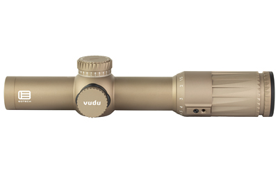 Vudu Tan 1-10x28mm 34mm Tube FFP Illuminated SR4 MOA Reticle