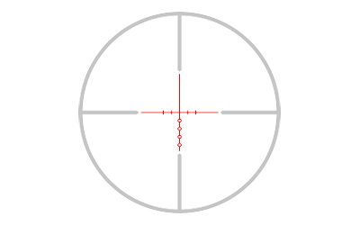 VDX16SFBD1 Vudu Matte Black 1-6x 24mm 30mm Tube Illuminated BDI Reticle