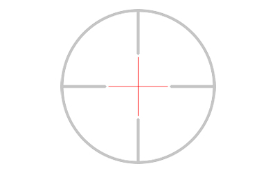 Vudu 2-12x40mm Rifle Scope, SFP DP1 Illuminated Reticle