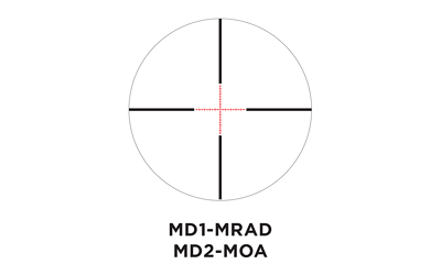 Vudu 5-25x50mm Precision Rifle Scope Black