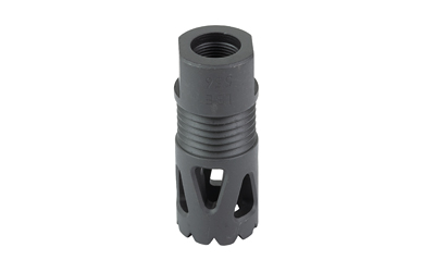 Flash Hider Tri-Ports 1/2X28 Black