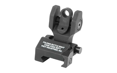 Rear Battle Sight Black, Tritium, Folding