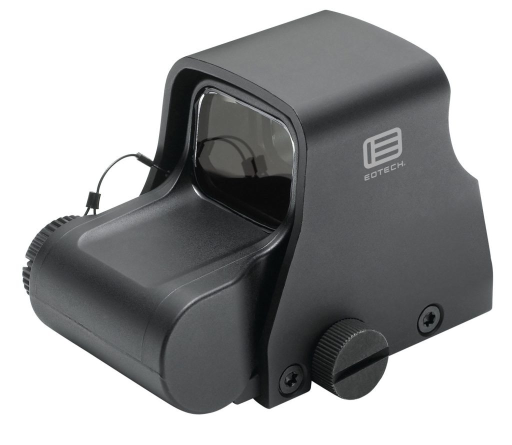 XPS20 Holographic Weapon Sight 1x 68 MOA Ring/1 Red Dot Black CR123A Lithium