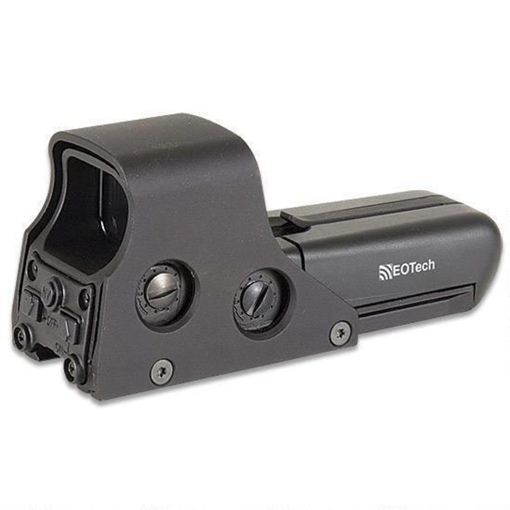 552A65 Holographic Weapon Sight 1x 1 MOA 68 Ring/1 Red Dot AA 1.5V (2) Black
