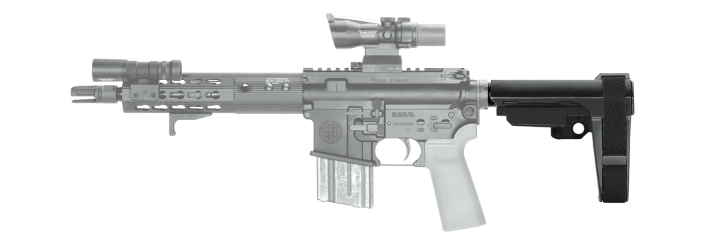 SBA3 AR Pistol Brace 5 Pos Black