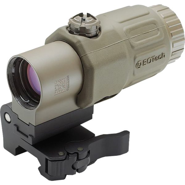 G33.STS 3.25 Magnifier With Switch To Side Mount, Black - Image 1