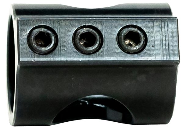 3 Screw .625" Low Pro Gasblock Black - Image 1