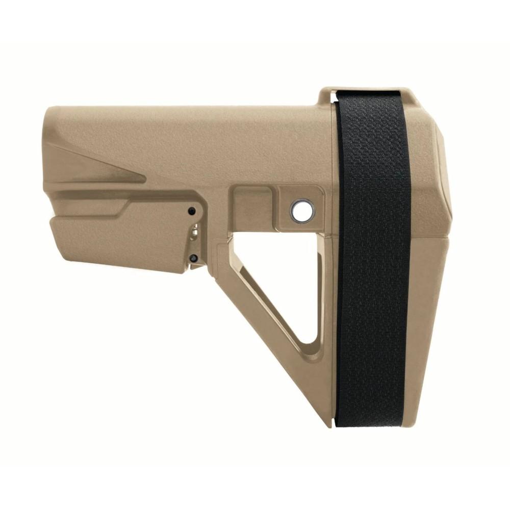 SBA5 AR Pistol Brace 5 Pos FDE