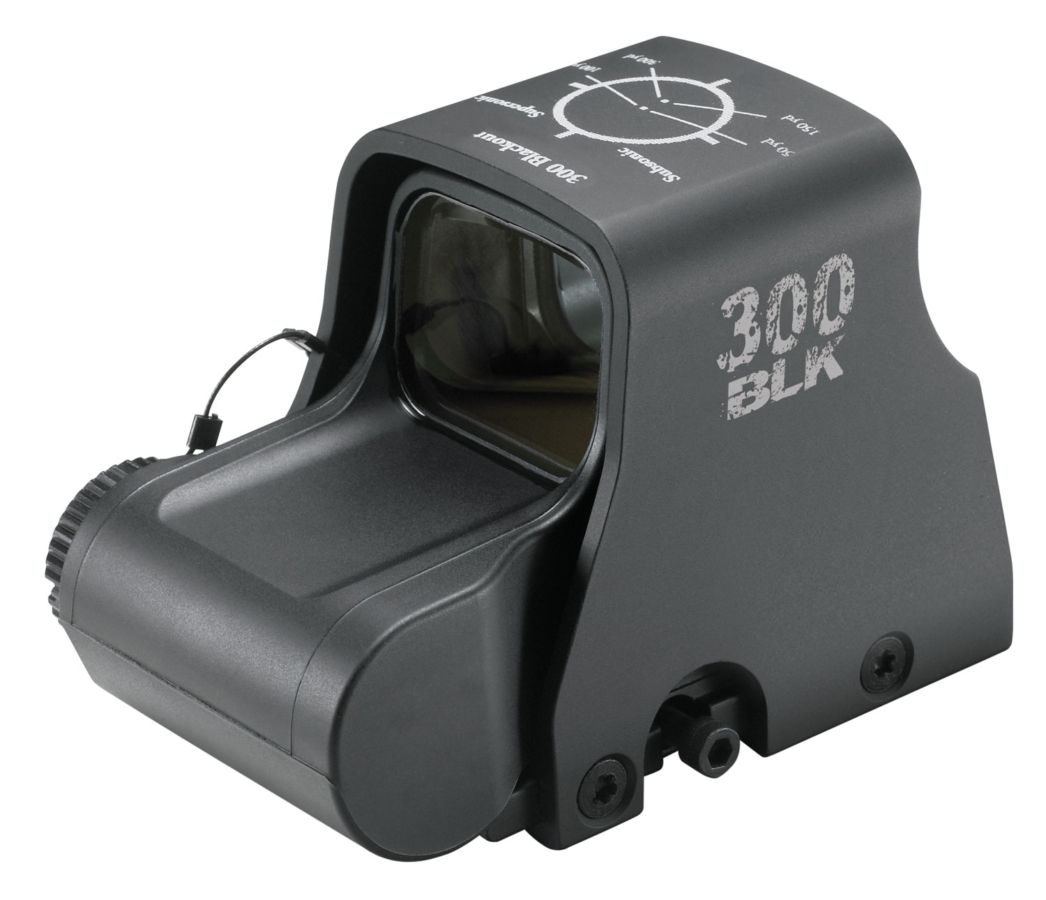 300 Blackout/Whisper Holographic Weapon Sight XPS2300, 65mm, Black, 2 MOA Dot - Image 1