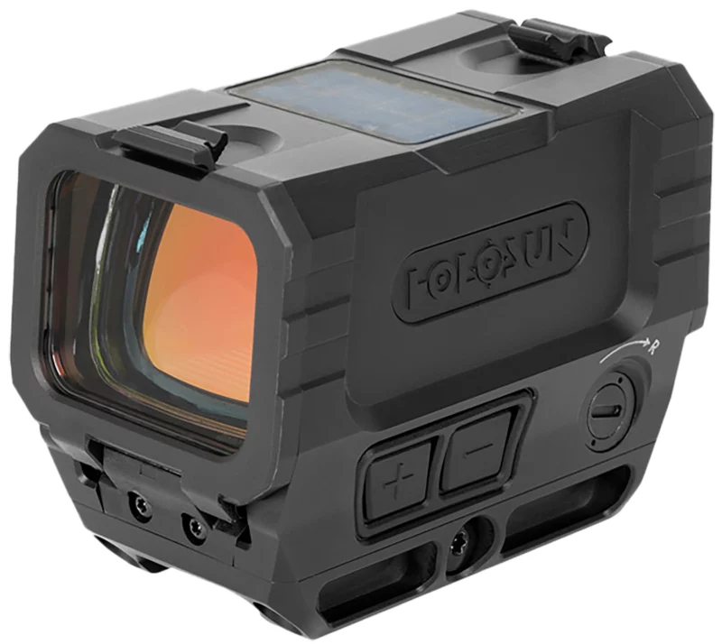 AEMS Max Ronin Reflex Sight, 1x, Black, Multi-Reticle, Red Dot