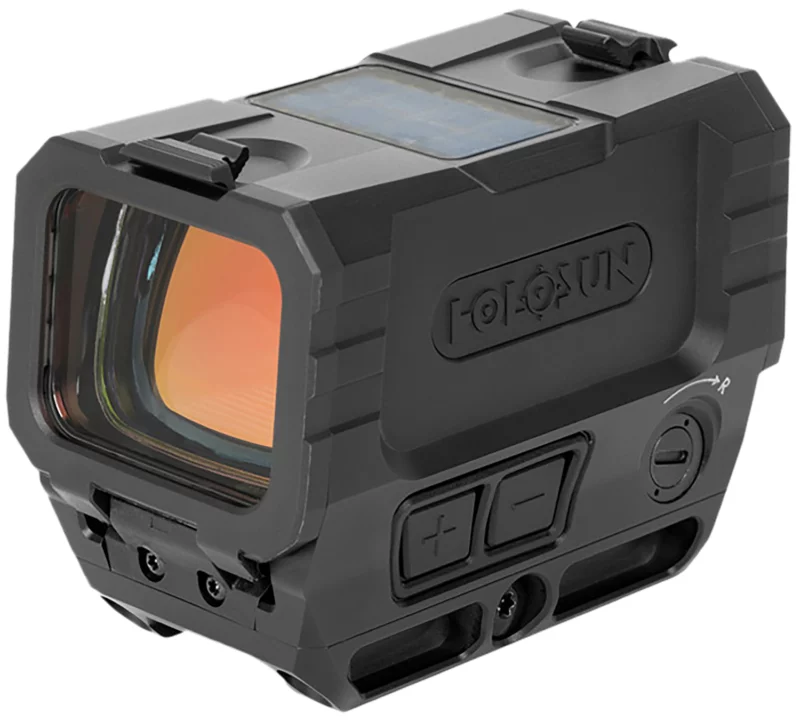 AEMS Max Ronin Reflex Sight, 1x, Black, Multi-Reticle, Green Dot