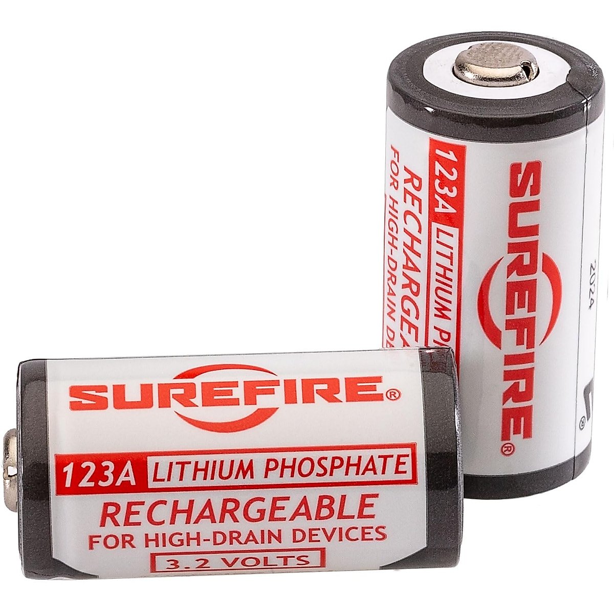 LFP 123A Rechargeable Battery 2Pk - Image 1