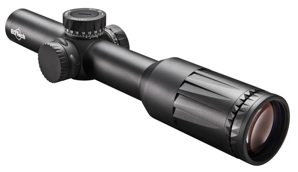 Vudu Scope, 1-6x24mm, 30mm, SR2 Reticle (7.62mm BDC), .5 MOA, Black