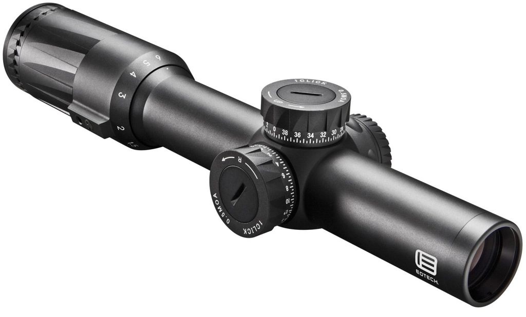 Vudu FFP Illuminated-Reticle Rifle Scope - 1-6x24mm - Illuminated Green SR1 MRAD - VDU1-6FFSR1G