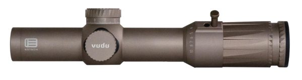 Vudu Tan 1-10x28mm 34mm Tube FFP Illuminated SR4 MOA Reticle - Image 1