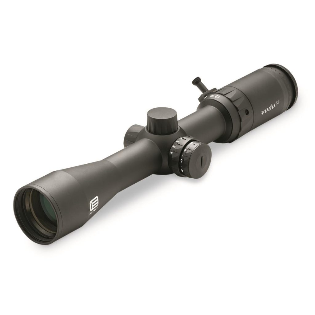 Vudu 2-12x40mm Rifle Scope, SFP BD1 Illuminated Reticle