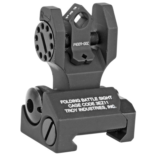 Folding Rear Di-Optic Sight Tritium Black
