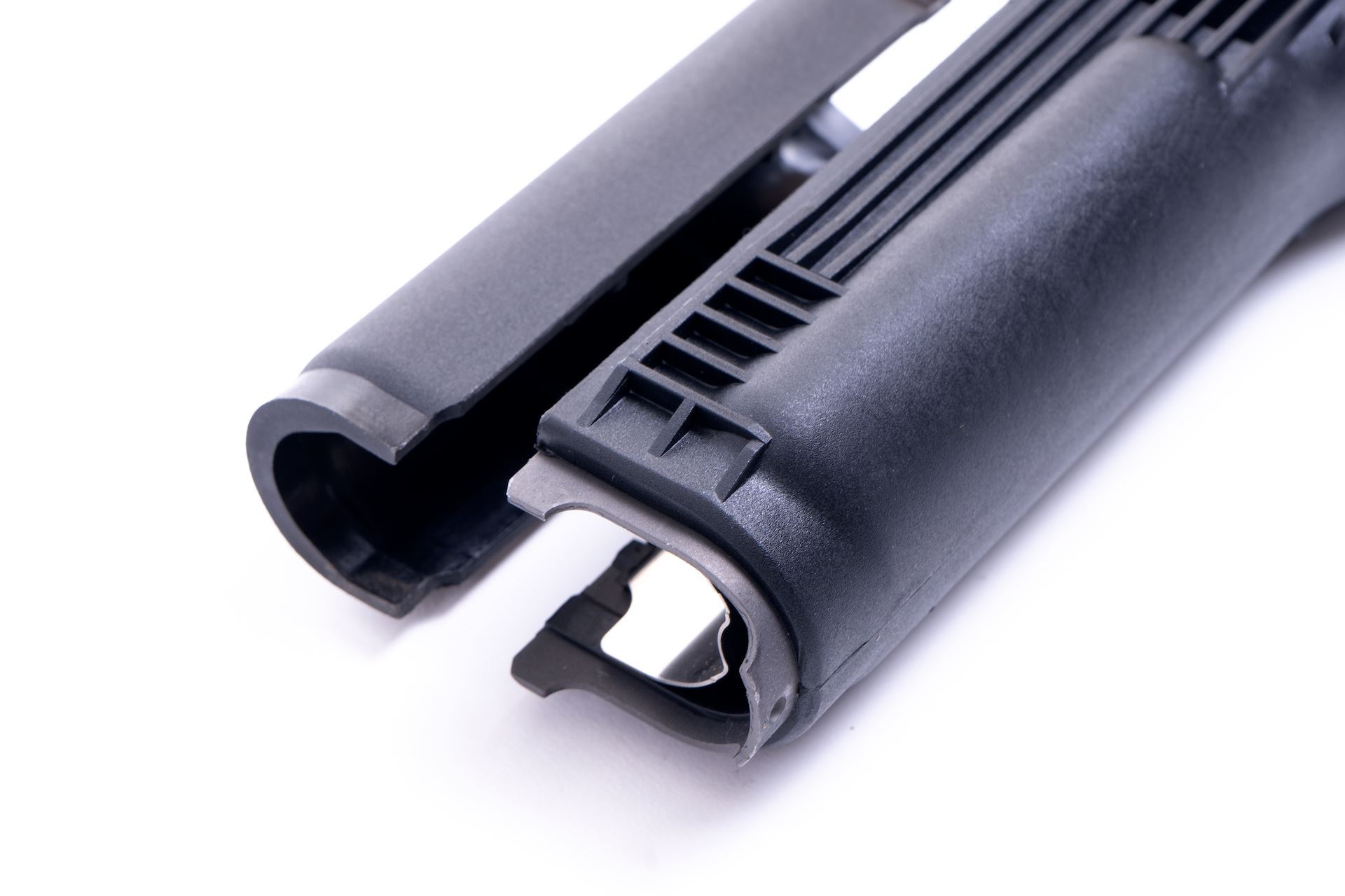 Arsenal Black Polymer Handguard Set with Stainless Steel Heat Shield for Milled Receiver - Image 1