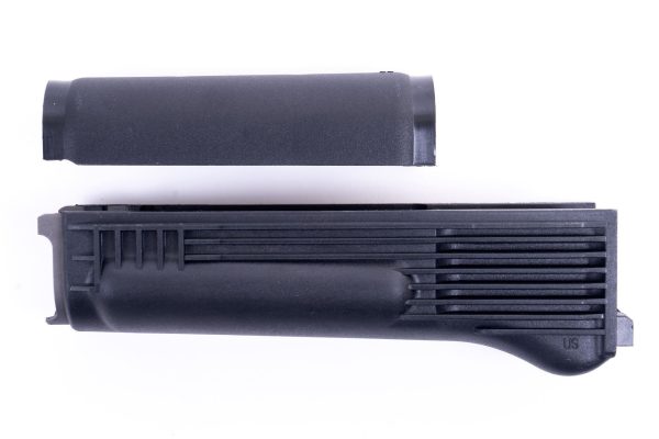 Arsenal Black Polymer Handguard Set with Stainless Steel Heat Shield for Milled Receiver - Image 2