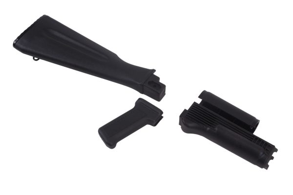 Arsenal 4 Piece NATO Length Black Polymer Stock Set - Image 3