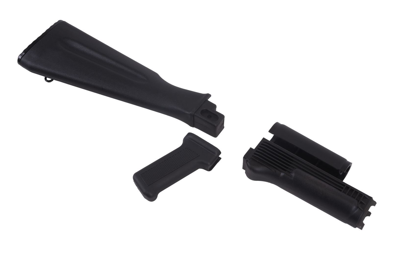 Arsenal 4 Piece NATO Length Black Polymer Stock Set - Image 3
