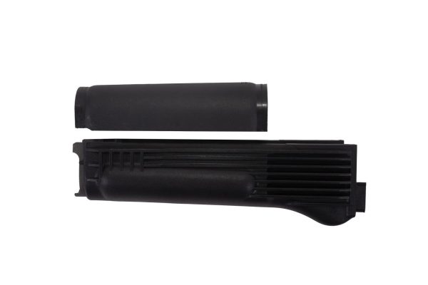Arsenal Black Polymer Handguard Set with Stainless Steel Heat Shield for Stamped Receivers - Image 1