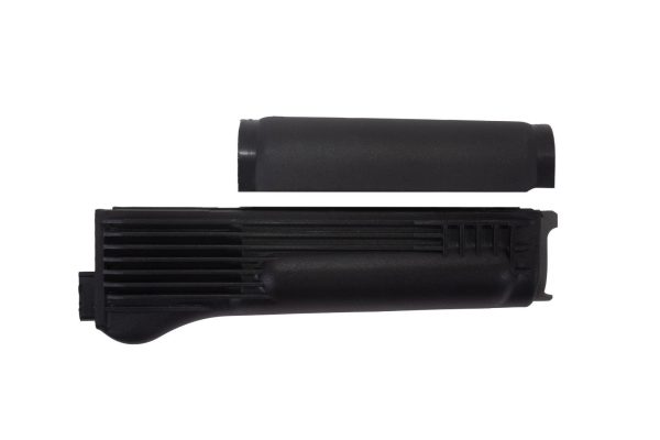 Arsenal Black Polymer Handguard Set with Stainless Steel Heat Shield for Stamped Receivers - Image 2
