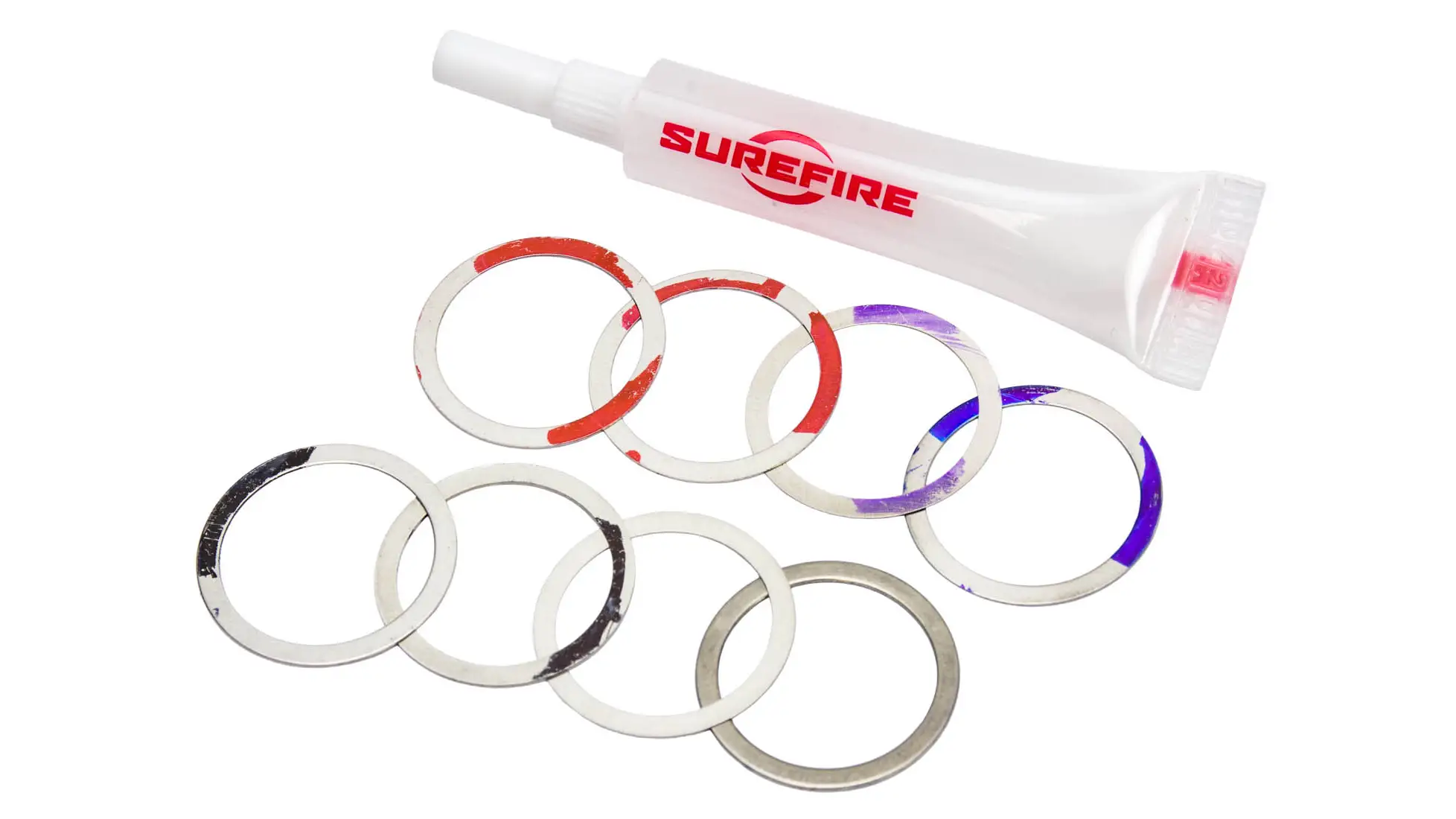 SUREFIRE SHIM KIT FH762RC-5/8-24 REPLACEMENT (.770 OD X .635 ID) - Image 1