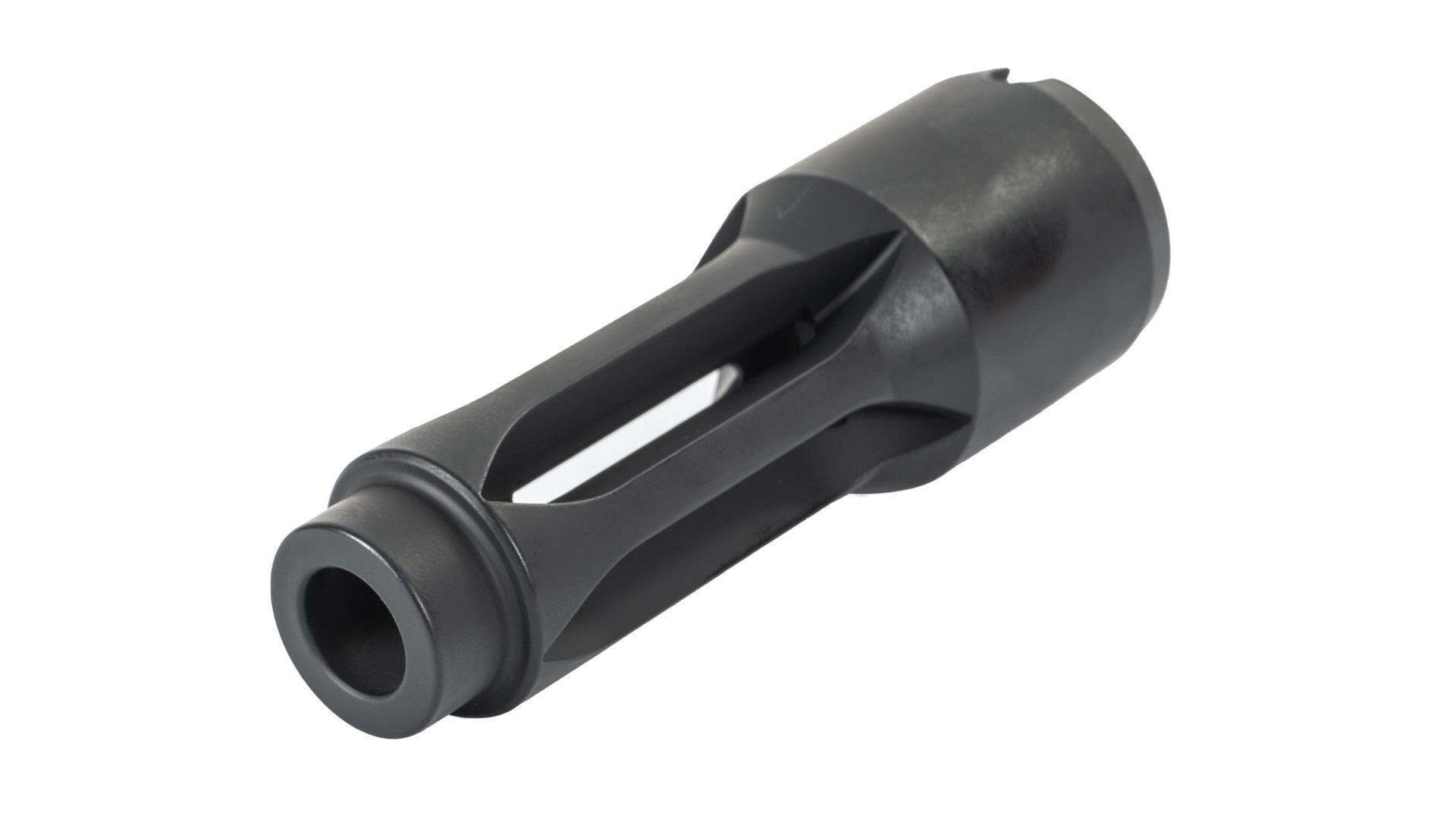 Arsenal  AR-M1 4-port Flash Hider 7.62x39mm 24x1.5mm RH Threads Stainless Steel Cerakote US Made - Image 1
