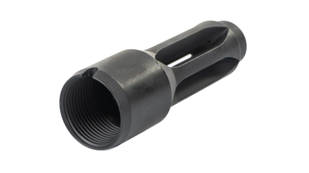 Arsenal  AR-M1 4-port Flash Hider 7.62x39mm 24x1.5mm RH Threads Stainless Steel Cerakote US Made
