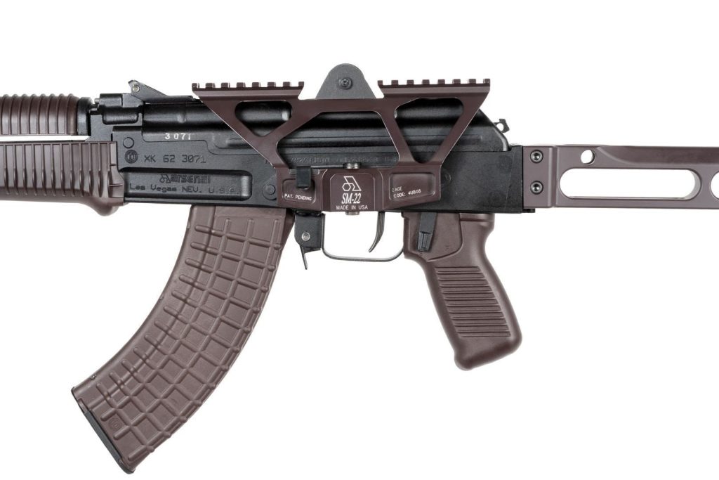 Arsenal Scope Mount AK47 SAM7K Series Plum Cerakote